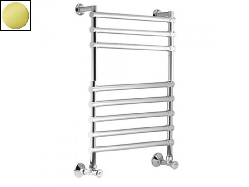 Полотенцесушитель водяной Margaroli Sole 464-8м 4644708GO, высота 76.8 см, ширина 53.5 см, золото