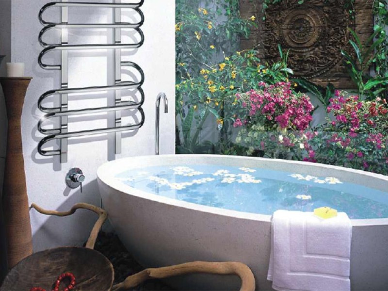 Полотенцесушитель электрический Grota Rivolo 50 x 90 см, ширина 50 см, высота 90 см, полированный