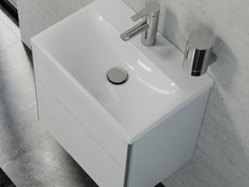 Комплект мебели Keuco Royal Reflex 50 см подвесной, белый, петли слева / петли справа