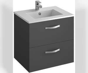 Тумба под раковину Jacob Delafon Ola 60 см, серый антрацит, EB390RU-N14 (GM)