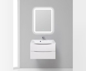 Тумба под раковину BelBagno Marino MARINO-750-2C-SO-BO-P, 75 х 45 х 55 см, Bianco Opaco - белый матовый