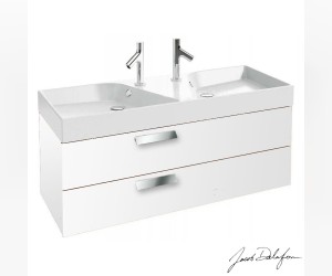 Тумба под раковину Jacob Delafon Rythmik 120 см, EB1305-G1C цвет Белый Бриллиант