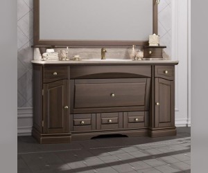 Тумба под раковину Opadiris ЛУЧИЯ 150, Z0000001944, орех антикварный