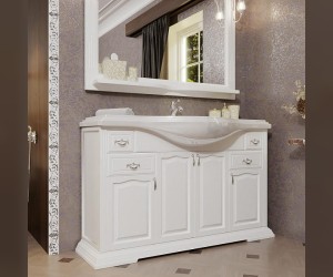 Тумба под раковину Opadiris Риспекто 120, Z0000012634, цвет белый