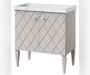 Тумба под раковину Caprigo Aspetto Roma 34512 80 см, цвет TК-667 стоун