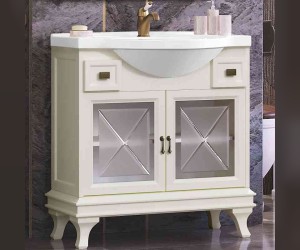 Тумба под раковину Opadiris БОРДЖИ 85 см, слоновая кость