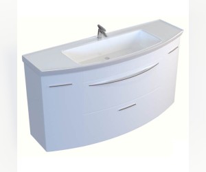 Тумба под раковину De Aqua Лонг 140 186446 RAL3934 140 см