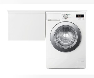 Тумба с раковиной Эстет Dallas Luxe 150 х 48,2 см подвесная, 1 ящик, левая, белый, ФР-00009689