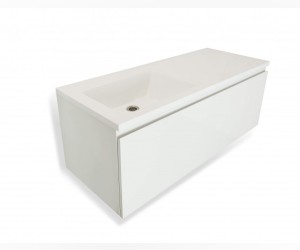 Тумба с раковиной Эстет Dallas Luxe ФР-00002302/ФР-00002303, 1 ящик, 115 х 48,2 см