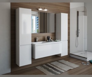 Тумба с раковиной Эстет Dallas Luxe ФР-00002302/ФР-00002303, 1 ящик, 115 х 48,2 см