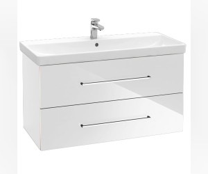 Тумба под раковину Villeroy&Boch Avento A891 00B4, цвет Crystal White