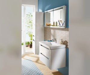 Тумба под раковину Villeroy&Boch Subway 2.0, A696 00DH, белый глянцевый, 78,7*52*44,9 см