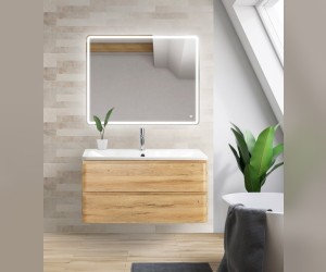 Тумба под раковину BelBagno Albano-800 ALBANO-800-2C-SO-RR искусственный камень, цвет бежевый