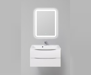 Тумба под раковину BelBagno Marino MARINO-800-2C-SO-BO-P, 80 х 45 х 55 см, Bianco Opaco - белый матовый