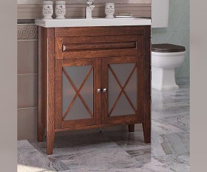 Тумба под раковину Opadiris Палермо 80 см, 00-00002354, светлый орех