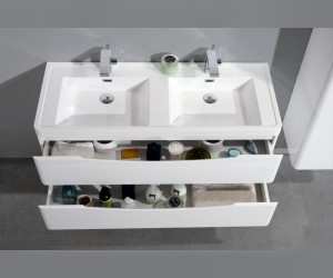 Тумба под раковину BelBagno ANCONA-N-1200-2C-PIA-BL, цвет Bianco Lucido