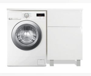 Тумба с раковиной Эстет Dallas Luxe 105 х 48,2 см напольная, 2 ящика, левая/правая, белый, ФР-00009666/ФР-00009664