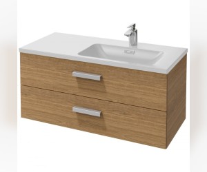 Тумба под раковину Jacob Delafon Vox EB2076-R1-E16 100 х 46 см, правосторонняя, цвет - ореховое дерево