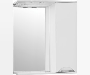 Зеркало-шкаф Style Line Жасмин 70/С ЛС-00000042, 70 см, правое, подвесное, белое
