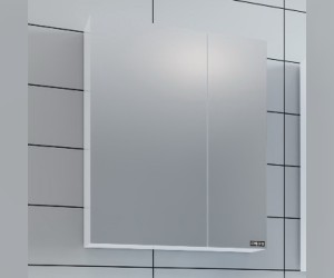 Зеркальный шкаф СаНта Стандарт 60 113004, цвет белый