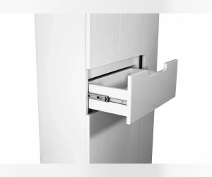 Шкаф-пенал Style Line Оптима 700 ЛС-000010058 с корзиной, 70 см, напольный, белый