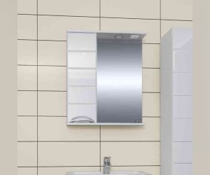 Зеркальный шкаф СаНта Родос 60 левый/правый, с подсветкой (106015/106016)