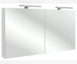 Зеркальный шкаф Jacob Delafon Rythmik 120 см, EB798RU-G1C цвет Белый Бриллиант