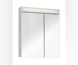 Зеркальный шкаф Dreja Uni 80 (40/30), подсветка с выкл