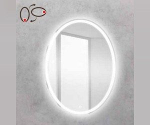 Зеркало BelBagno SPC-VST-600-800-LED-BTN 60 x 80 см со встроенным светильником и кнопочным выключателем