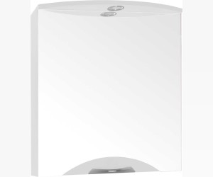 Зеркало-шкаф Style Line Жасмин-2 60/С Люкс, ЛС-00000216, 60 см, подвесное, белое