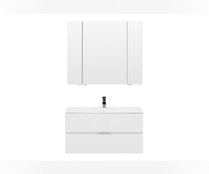 Зеркало-шкаф Aquanet Алвита 100 235344, корпус белый