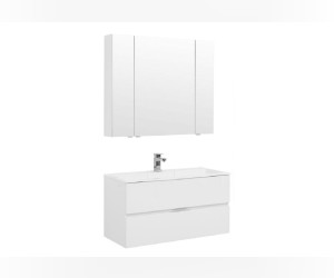 Зеркало-шкаф Aquanet Алвита 100 235344, корпус белый