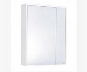 Зеркало-шкаф Roca Ronda 60 см ZRU9303007, цвет бетон, белый глянцевый