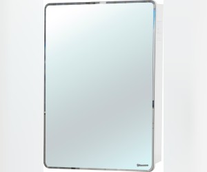 Зеркальный шкаф Bellezza Джела 60 без подсветки, белый, левый/правый