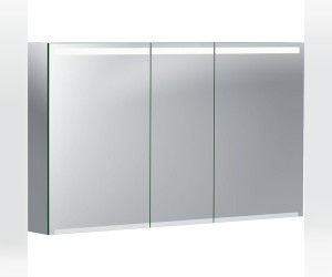 Зеркальный шкаф Geberit Option, 120 см, со светодиодной подсветкой, корпус зеркальный, 500.207.00.1