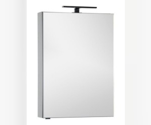 Зеркало-шкаф Aquanet Алвита 60 00183989, цвет серый антрацит