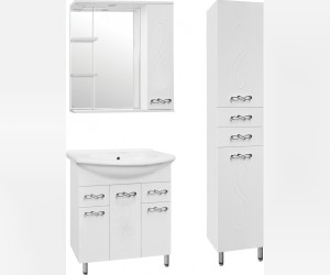 Зеркало-шкаф Style Line Венеция 75/С ЛС-00000263, 75 см, правое, подвесное, белое