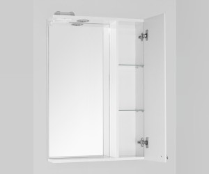 Зеркало-шкаф Style Line Канна 60/С ЛС-00000294 Люкс, 60 см, подвесное, правое, белое