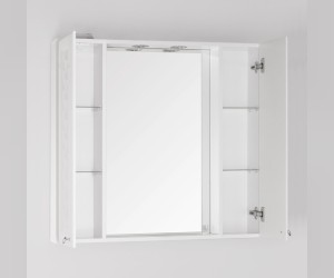 Зеркало-шкаф Style Line Канна 90/С ЛС-00000167, 90 см, белое