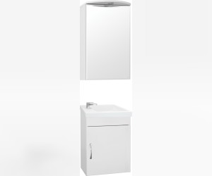 Зеркало-шкаф Style Line Эко Стандарт Альтаир 40/С ЛС-00000310, 40 см, подвесное, белое