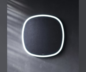 Зеркало Am.Pm Func, с контурной LED-подсветкой, ИК-сенсором, квадрат, 55 см, M8FMOX0551WGS