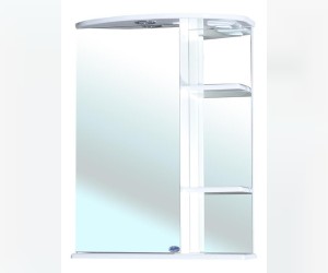 Зеркальный шкаф Bellezza Нарцисс 55 см, с подсветкой, левый/правый