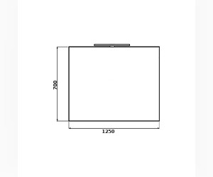 Зеркало Villeroy&Boch 2DAY2 A414 1300 125 см