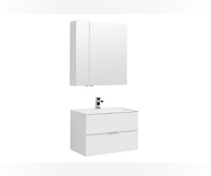 Зеркало-шкаф Aquanet Алвита 80 235342, корпус белый