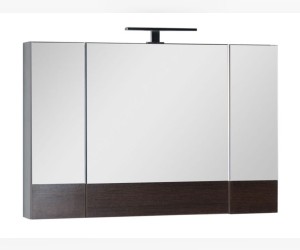 Зеркало-шкаф Aquanet Нота 100 (камерино) 00159111, цвет венге