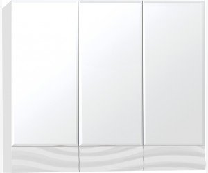 Зеркало-шкаф Style Line Вероника 80 ЛС-00000057 Люкс, 80 см, подвесное, белое