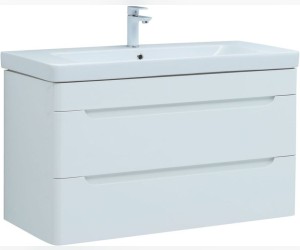 Тумба под раковину Aquanet София 105 подвесная, 2 ящика, 00274116