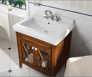 Тумба под раковину Villeroy&Boch Hommage 89950001, орех