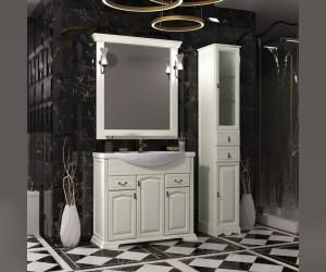 Тумба под раковину Opadiris РИСПЕКТО 95, слоновая кость, 00-00002563