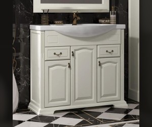 Тумба под раковину Opadiris РИСПЕКТО 95, слоновая кость, 00-00002563